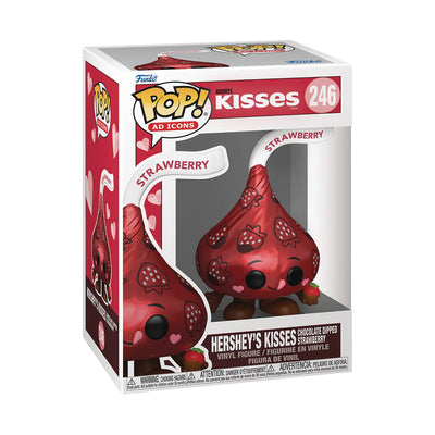 Funko Pop! Hershey's: Hershey's Kisses Chocolate Dipped Strawberry Vinyl Figure #246
