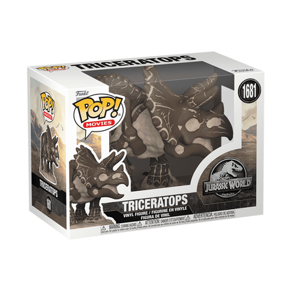 Funko Pop! Jurassic World: Triceratops (Fossil) Vinyl Figure #1681