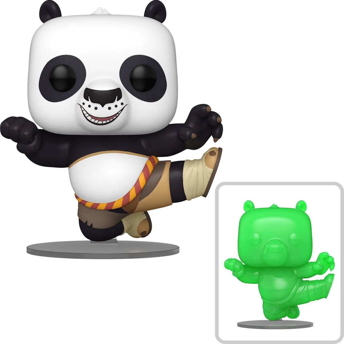 Funko Pop! Kung Fu Panda: Po (DreamWork's 30th Anniversary) Limited Edition Chase Specialty Series Exclusive Vinyl Figure #1567