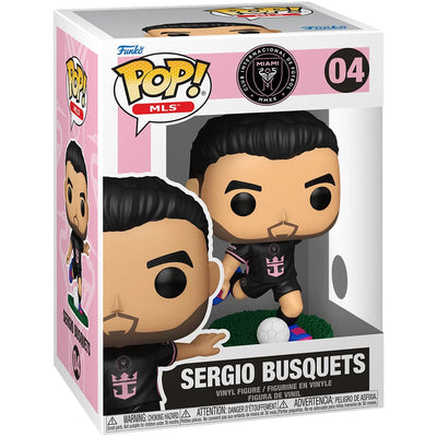 Funko Pop! MLS Inter Miami CF: Sergio Busquets (Away) Vinyl Figure #04