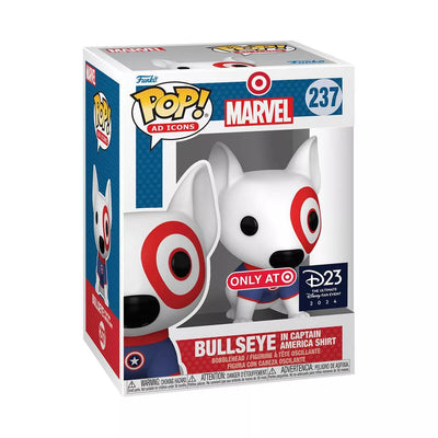 Funko Pop! Marvel: Bullseye in Captain America Shirt (Target) D23 Vinyl Figure #237