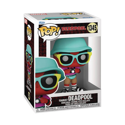 Funko Pop! Marvel Deadpool: Tourist Deadpool Vinyl Figure #1345