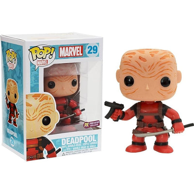 Funko Pop! Marvel: Deadpool (Unmasked) PX Exclusive Vinyl Figure #29