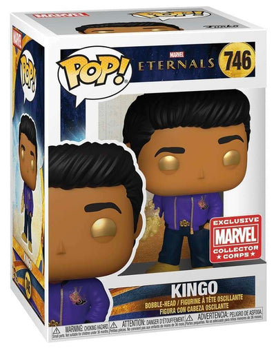 Funko Pop! Marvel Eternals: Kingo Marvel Collector Corps Exclusive Vinyl Figure #746