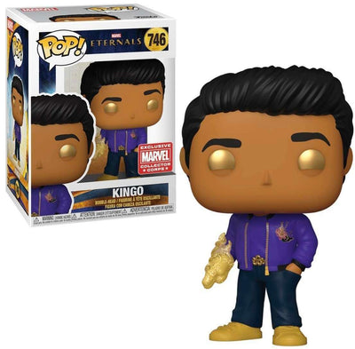 Funko Pop! Marvel Eternals: Kingo Marvel Collector Corps Exclusive Vinyl Figure #746