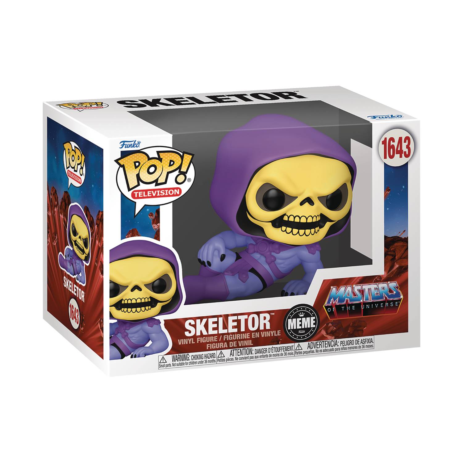 Funko Pop! Masters of the Universe: Skeletor (Meme) Vinyl Figure #1643