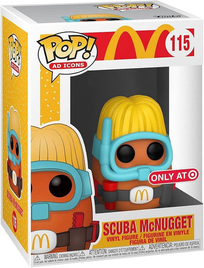Funko Pop! McDonald's: Scuba McNugget (Target) Vinyl Figure #115