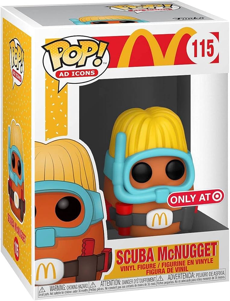 Funko Pop! McDonald's: Scuba McNugget (Target) Vinyl Figure #115