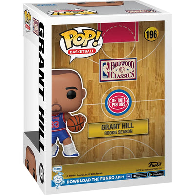 Funko Pop! NBA Detroit Pistons: Grant Hill Rookie Season Vinyl Figure #196
