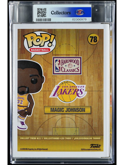Funko Pop! NBA Los Angeles Lakers: Magic Johnson (PSA Graded) Vinyl Figure #78