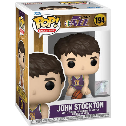 Funko Pop! NBA Utah Jazz: John Stockton Rookie Season Vinyl Figure #194