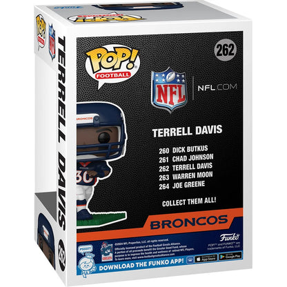 Funko Pop! NFL Denver Broncos: Terrell Davis (Legends) Vinyl Figure #262