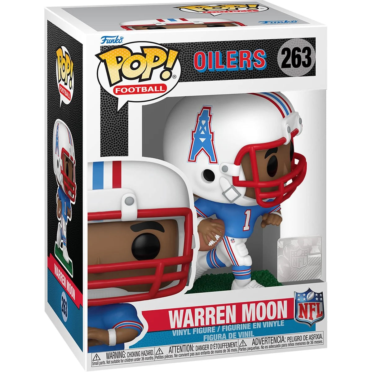 Funko Pop! NFL Houston Oilers: Warren Moon (Legends) Vinyl Figure #263