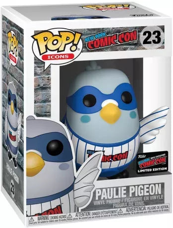 Funko Pop! New York Comic Con: Paulie Pigeon in White Pinstripes (2019 NYCC) Vinyl Figure #23