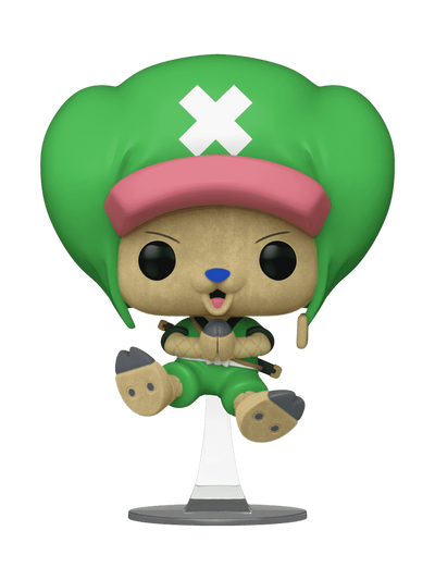 Funko Pop! One Piece: Chopperemon in Wano Outfit Flocked Funko Exclusive Vinyl Figure #1471