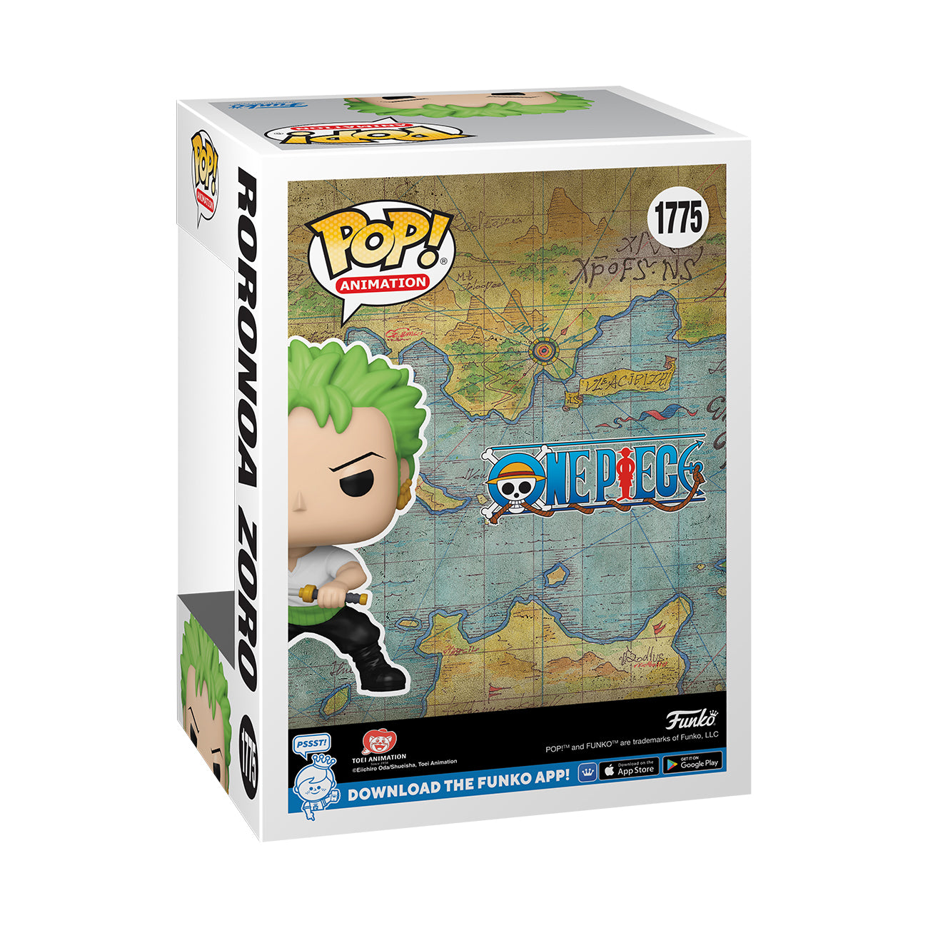 Funko Pop! One Piece: Roronoa Zoro Two Sword Style Vinyl Figure #1775