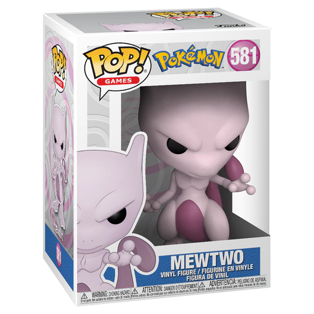 Funko Pop! Pokemon: Mewtwo Vinyl Figure #581