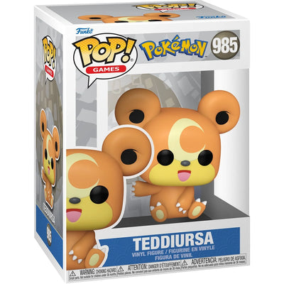 Funko Pop! Pokemon Teddiursa Vinyl Figure #985