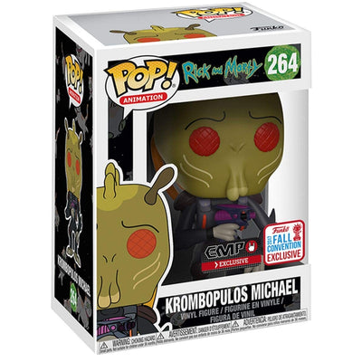 Funko Pop! Rick and Morty: Krombopulos Michael 2017 Fall Convention Exclusive Vinyl Figure #264
