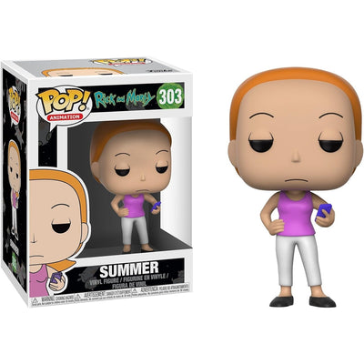 Funko Pop! Rick and Morty: Summer Vinyl Figure #303