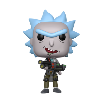 Funko Pop! Rick and Morty: Weaponized Rick Open Mouth Drool Limited Edition Chase Vinyl Figure #172