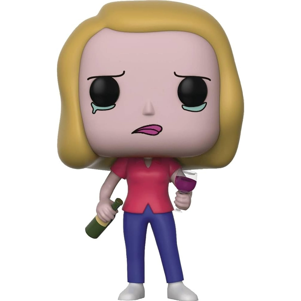 Funko Pop! Rides Rick and Morty: Beth with Wine Glass Vinyl Figure #301