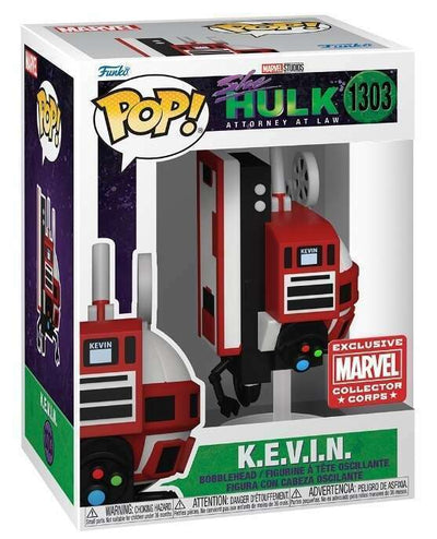 Funko Pop! She Hulk: K.E.V.I.N. Marvel Collector Corps Exclusive Vinyl Figure #1303