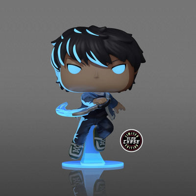 Funko Pop! Solo Leveling: Sung Jinwoo GITD Limited Edition Chase Vinyl Figure #1982