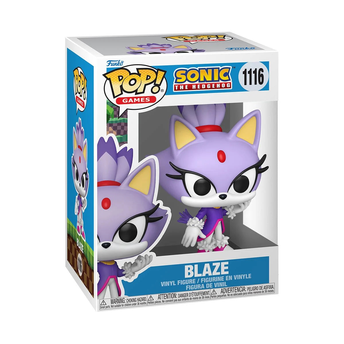 Funko Pop! Sonic The Hedgehog: Blaze the Cat Vinyl Figure #1116