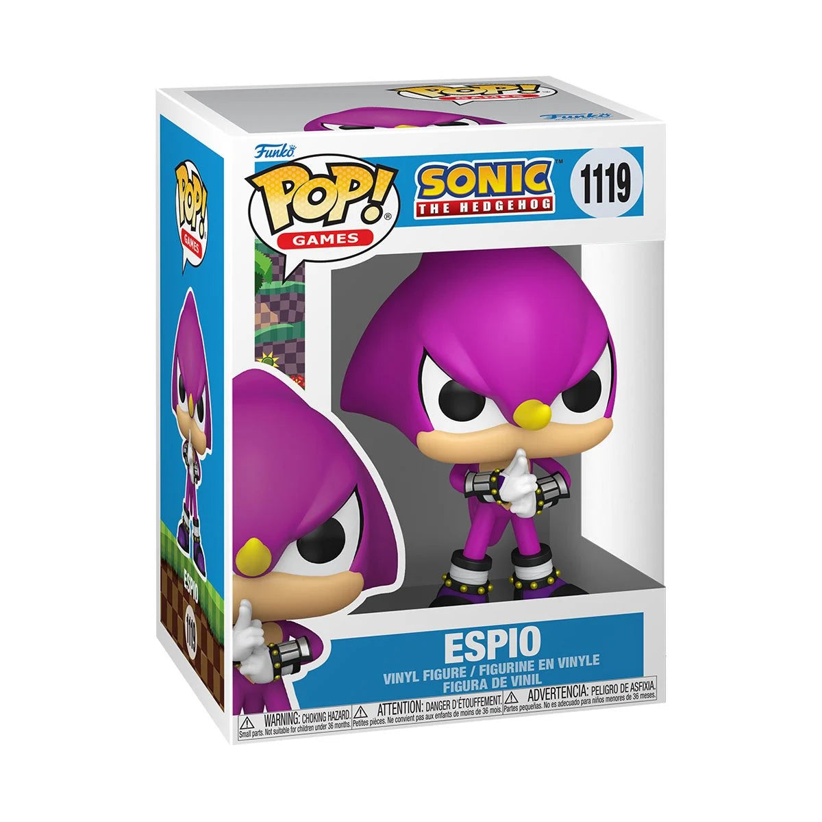 Funko Pop! Sonic The Hedgehog: Espio the Chameleon Vinyl Figure #1119