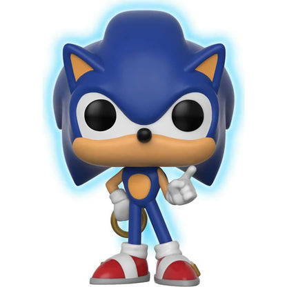 Funko Pop! Sonic the Hedgehog: Sonic with Ring Glow in the Dark Toys R Us Exclusive Vinyl Figure #283