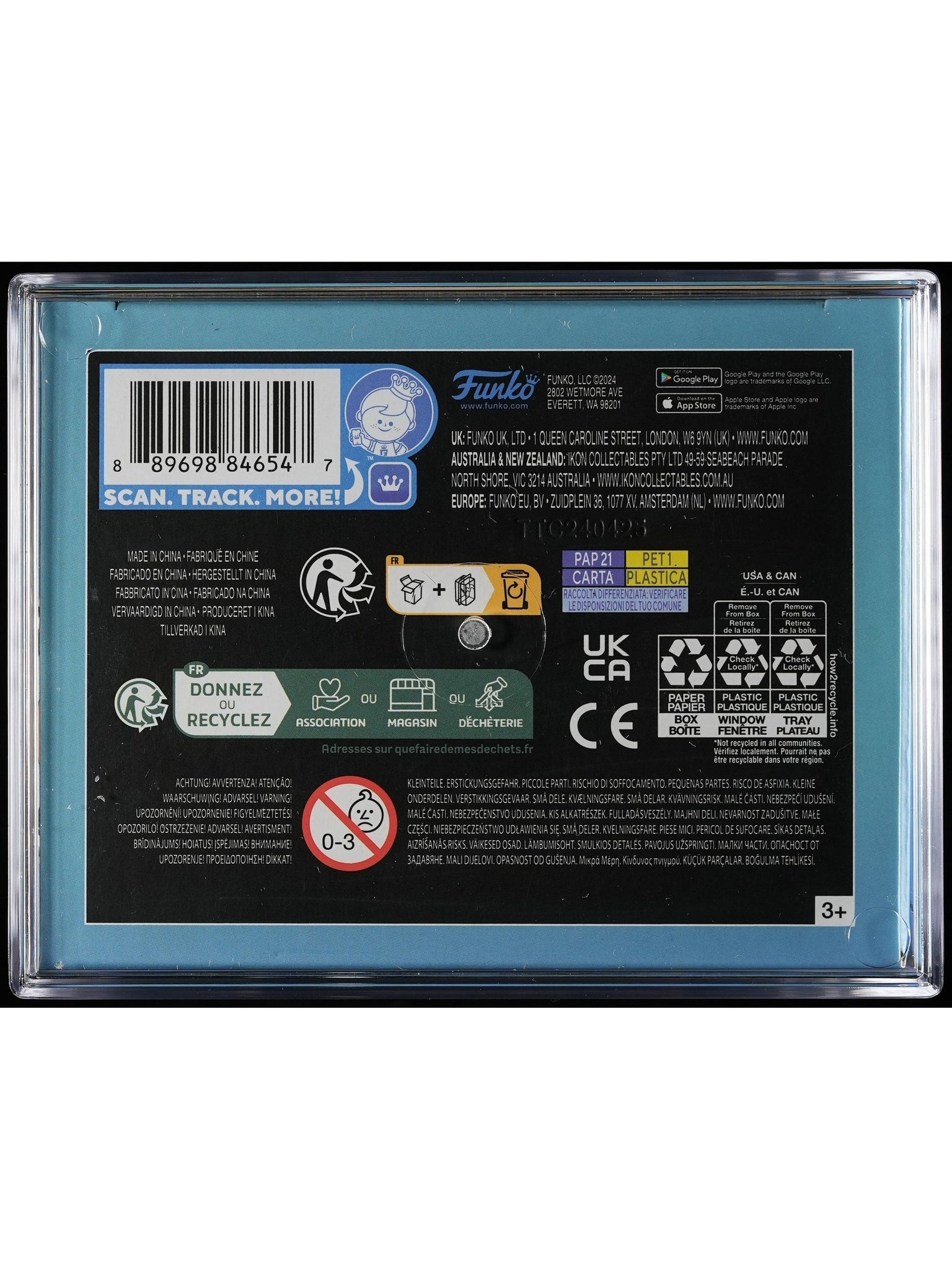 Funko Pop! Space Jam: Daffy Duck (PSA Graded) Vinyl Figure #260