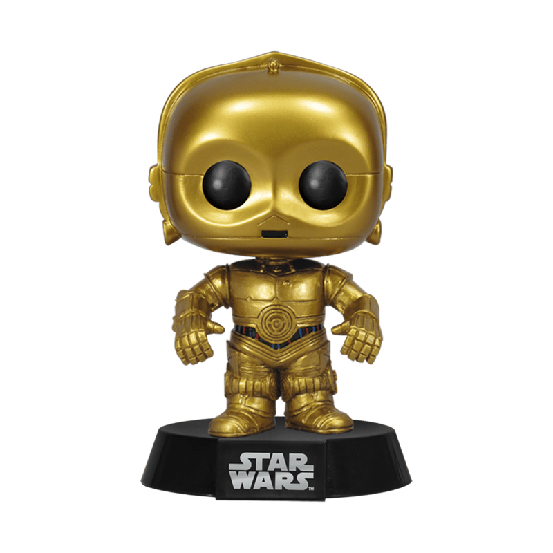 Funko Pop! Star Wars: C-3PO Figure (Black Box) Vinyl Figure #13