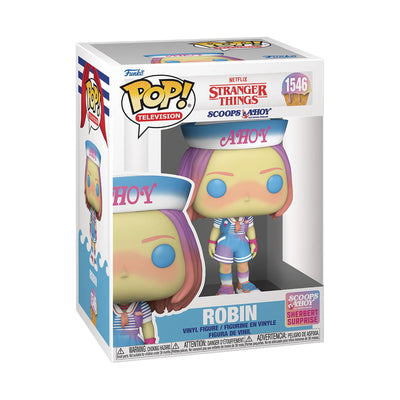 Funko Pop! Stranger Things: Robin Scoops Ahoy Sherbert Surprise Vinyl Figure #1546