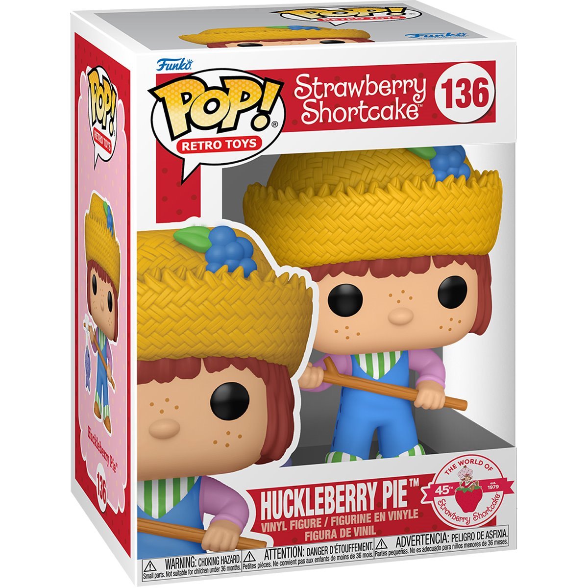 Funko Pop! Strawberry Shortcake: Huckleberry Pie Vinyl Figure #136