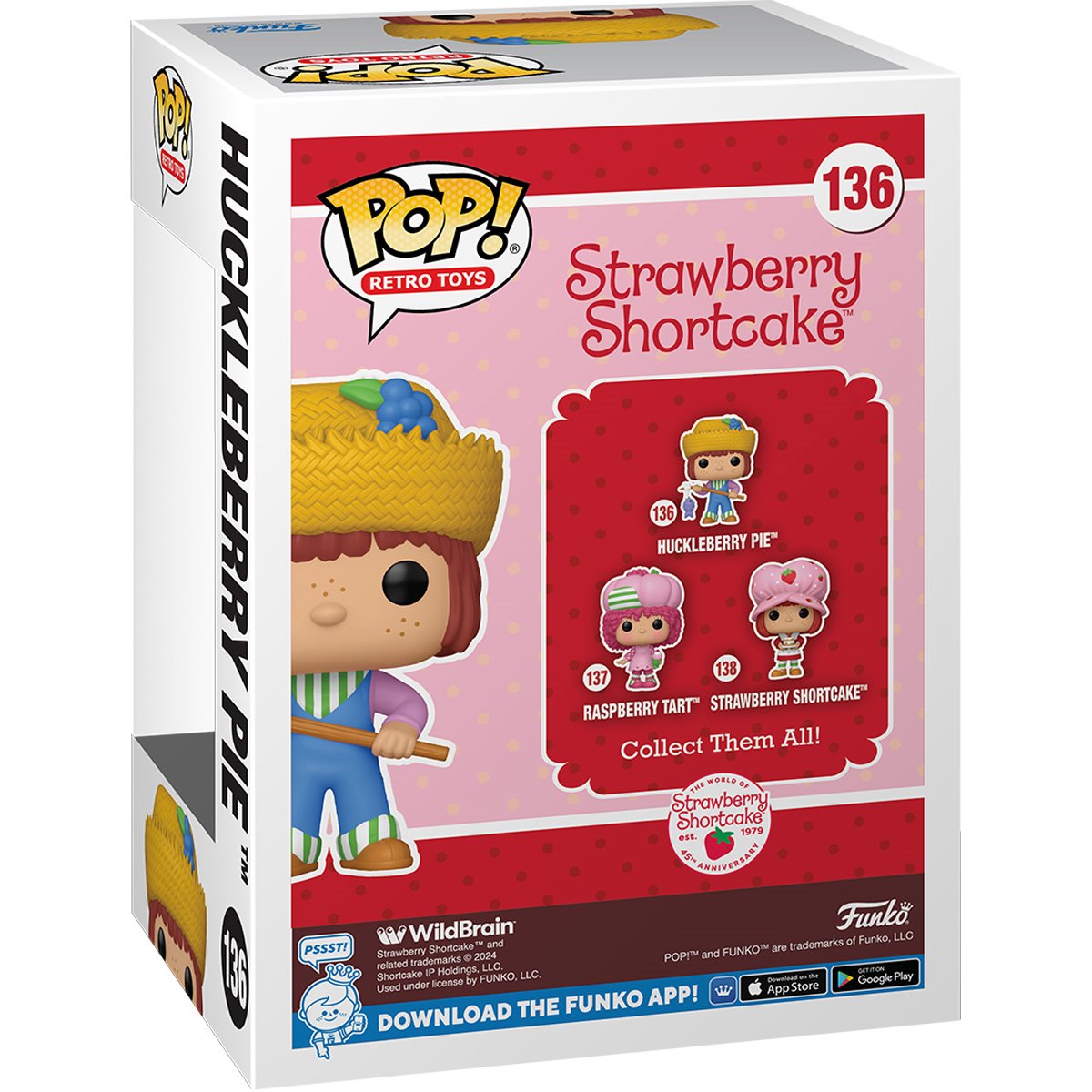 Funko Pop! Strawberry Shortcake: Huckleberry Pie Vinyl