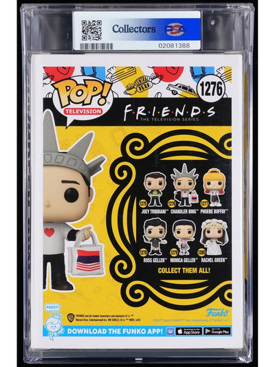 Funko Pop! TV - Friends: Chandler Bing (New York) PSA Graded Vinyl Figure #1276