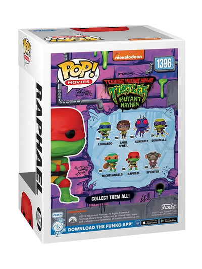 Funko Pop! Teenage Mutant Ninja Turtles Mutant Mayhem: Raphael Vinyl Figure #1396