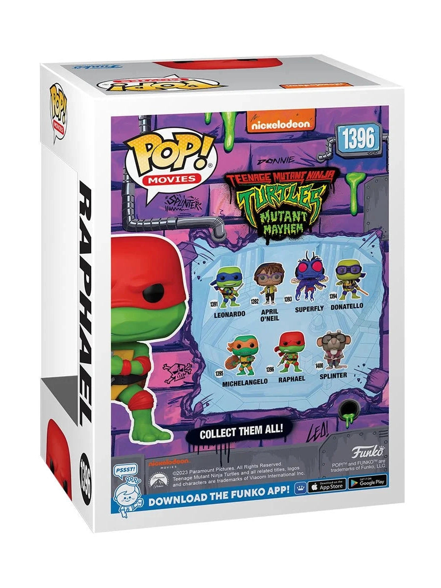 Funko Pop! Teenage Mutant Ninja Turtles Mutant Mayhem: Raphael Vinyl Figure #1396
