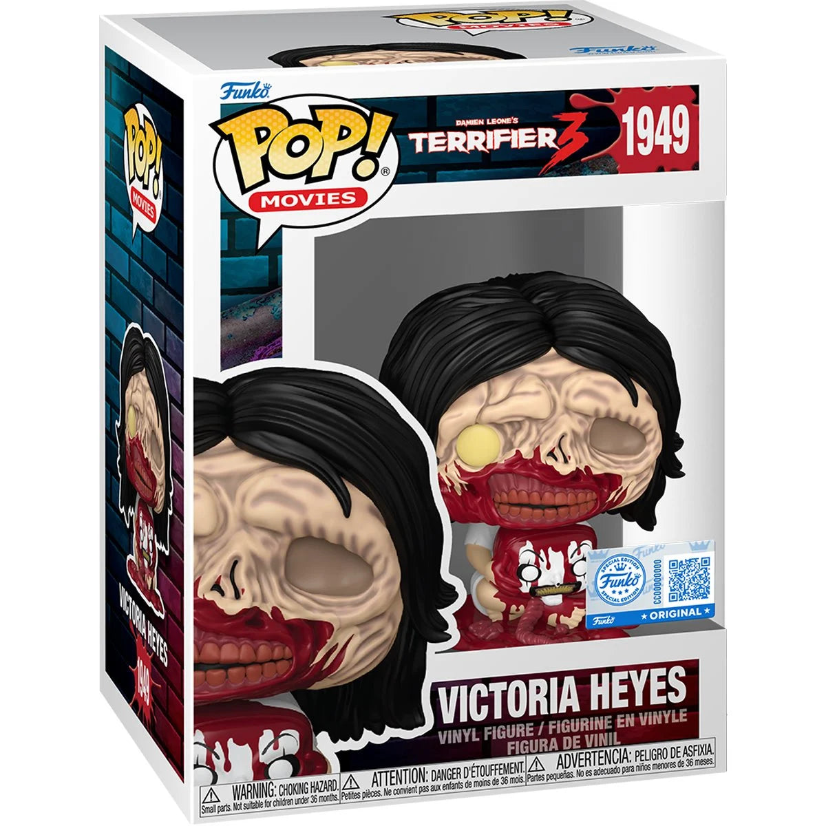 Funko Pop! Terrifier 3: Victoria Heyes (EE) Vinyl Figure #1949