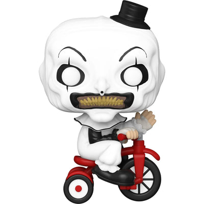 Funko Pop! Terrifier: Art the Clown with Bike Vinyl Figure #1591