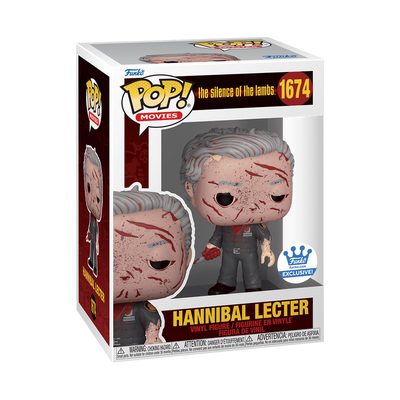Funko Pop! The Silence of the Lambs: Hannibal Lecter as Bloody Guard Funko.com Exclusive Vinyl Figure #1674