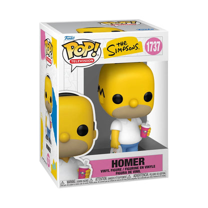Funko Pop! The Simpsons: Homer with Krusty Burger Vinyl Figure #1737