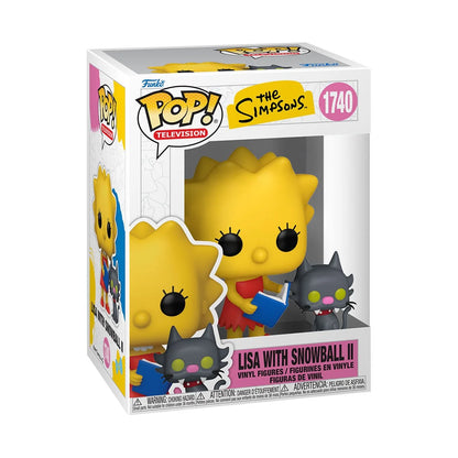 Funko Pop! The Simpsons: Lisa with Snowball II Vinyl Figure #1740