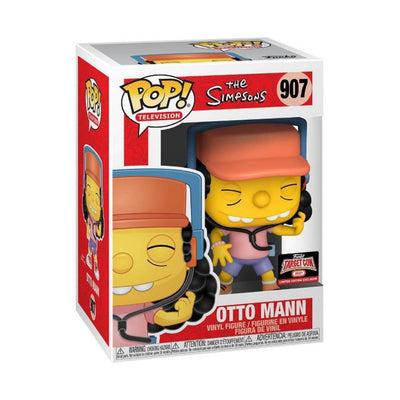 Funko Pop! The Simpsons Otto Mann 2021 TargetCon Exclusive Vinyl Figure #907 