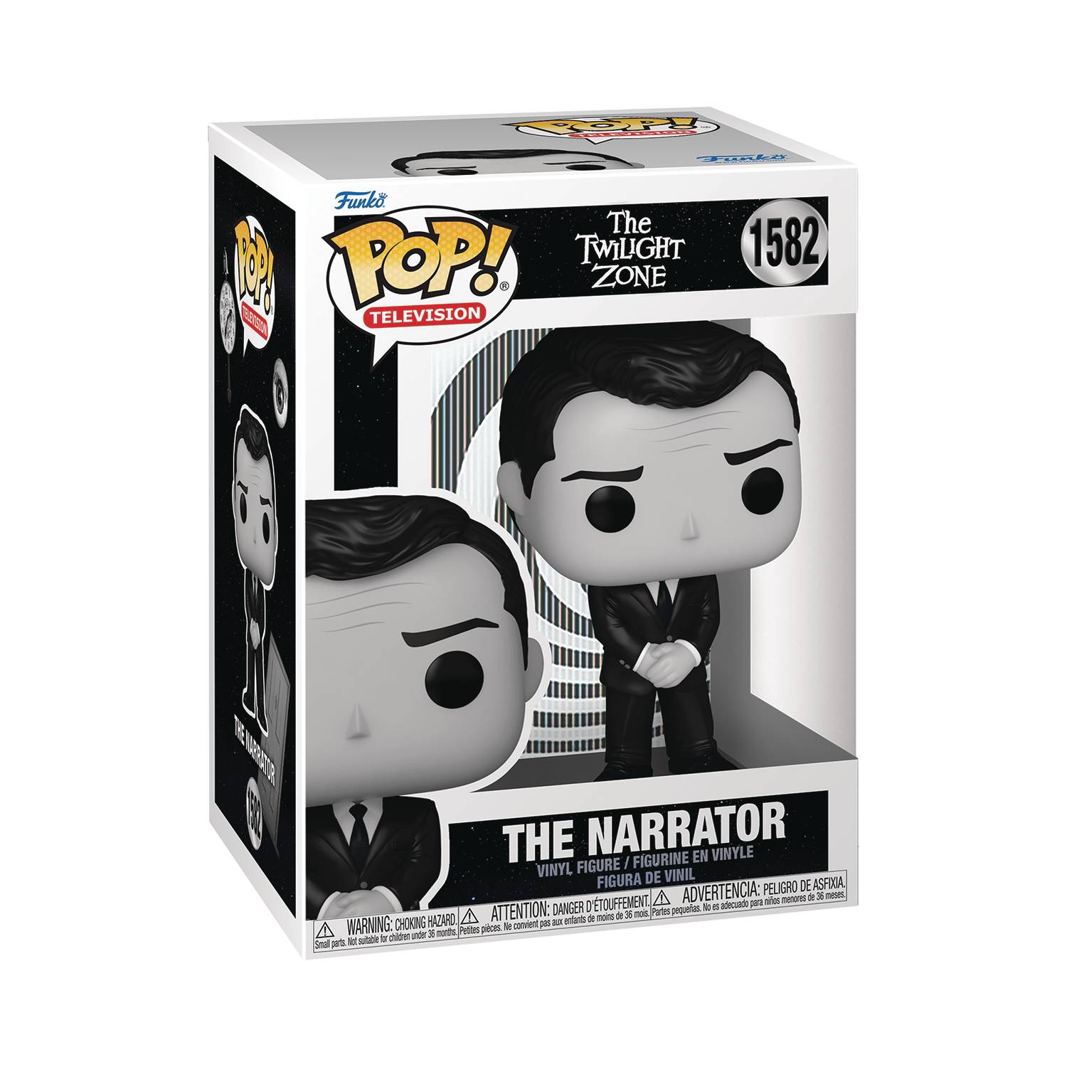 Funko Pop! The Twilight Zone: The Narrator 1959 Rod Serling Vinyl Figure #1582