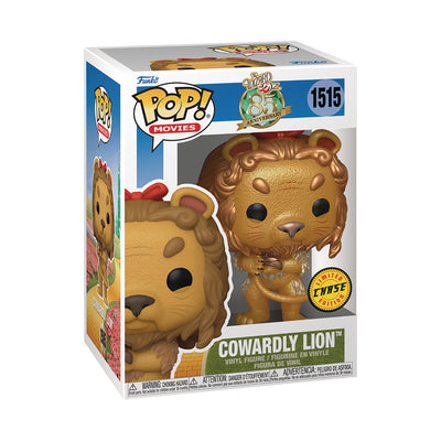 Funko Pop! The Wizard of Oz 85th Anniversary: Cowardly Lion Limited Edition Chase Vinyl Figure #1515