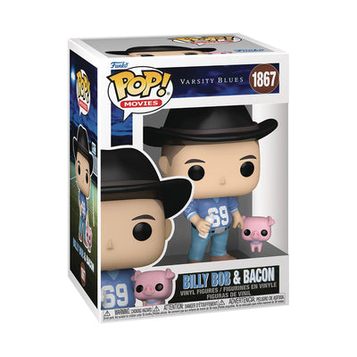 Funko Pop! Varsity Blues: Billy Bob & Bacon Vinyl Figure #1867