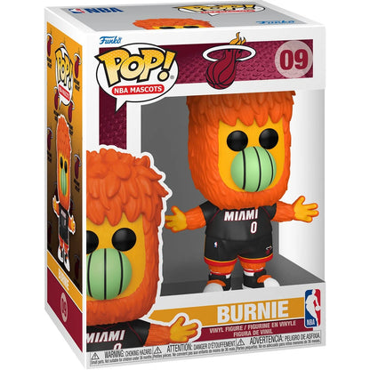 Funko Pop! Vinyl NBA Miami Heat: Burnie Vinyl Figure #09