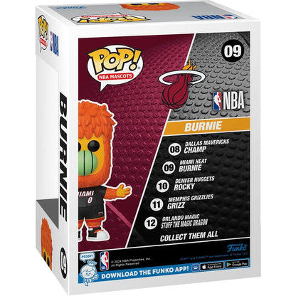 Funko Pop! Vinyl NBA Miami Heat: Burnie Vinyl Figure #09